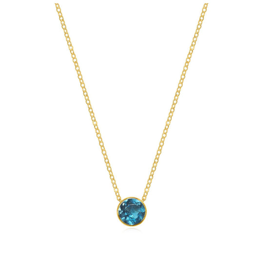 September Necklace - Cola Stacks - 