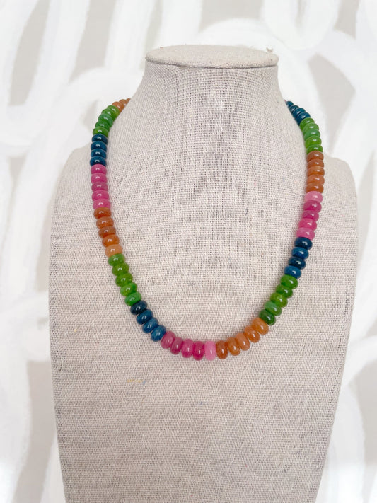 Signature Fall Necklace - Cola Stacks - 