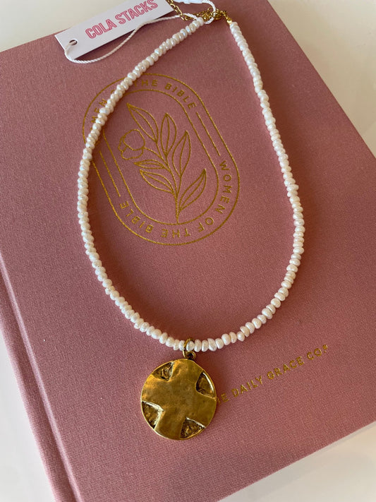 Soho - Lords Prayer Necklace - Cola Stacks - 