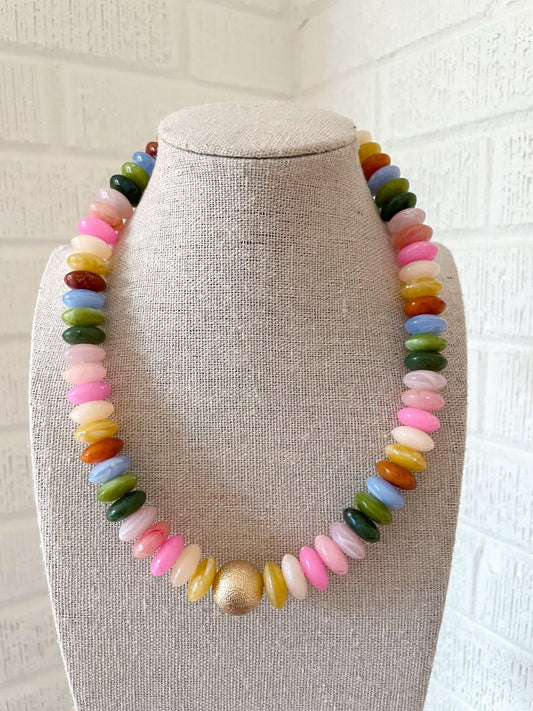 Springfield Necklace - Cola Stacks - 