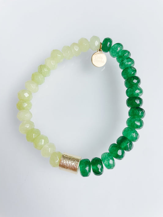 St. Patrick's Nandina Bracelet - Cola Stacks - 