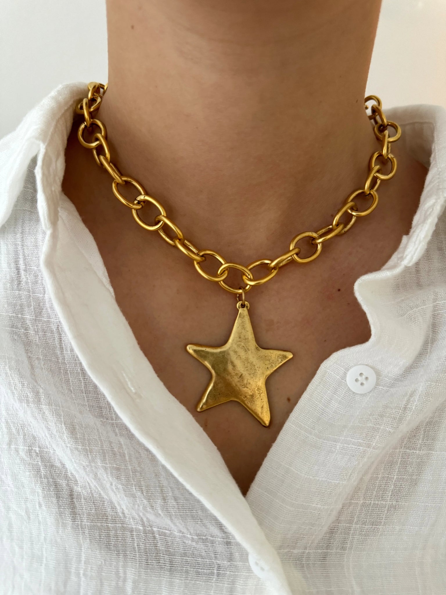 Star Necklace - Cola Stacks - 