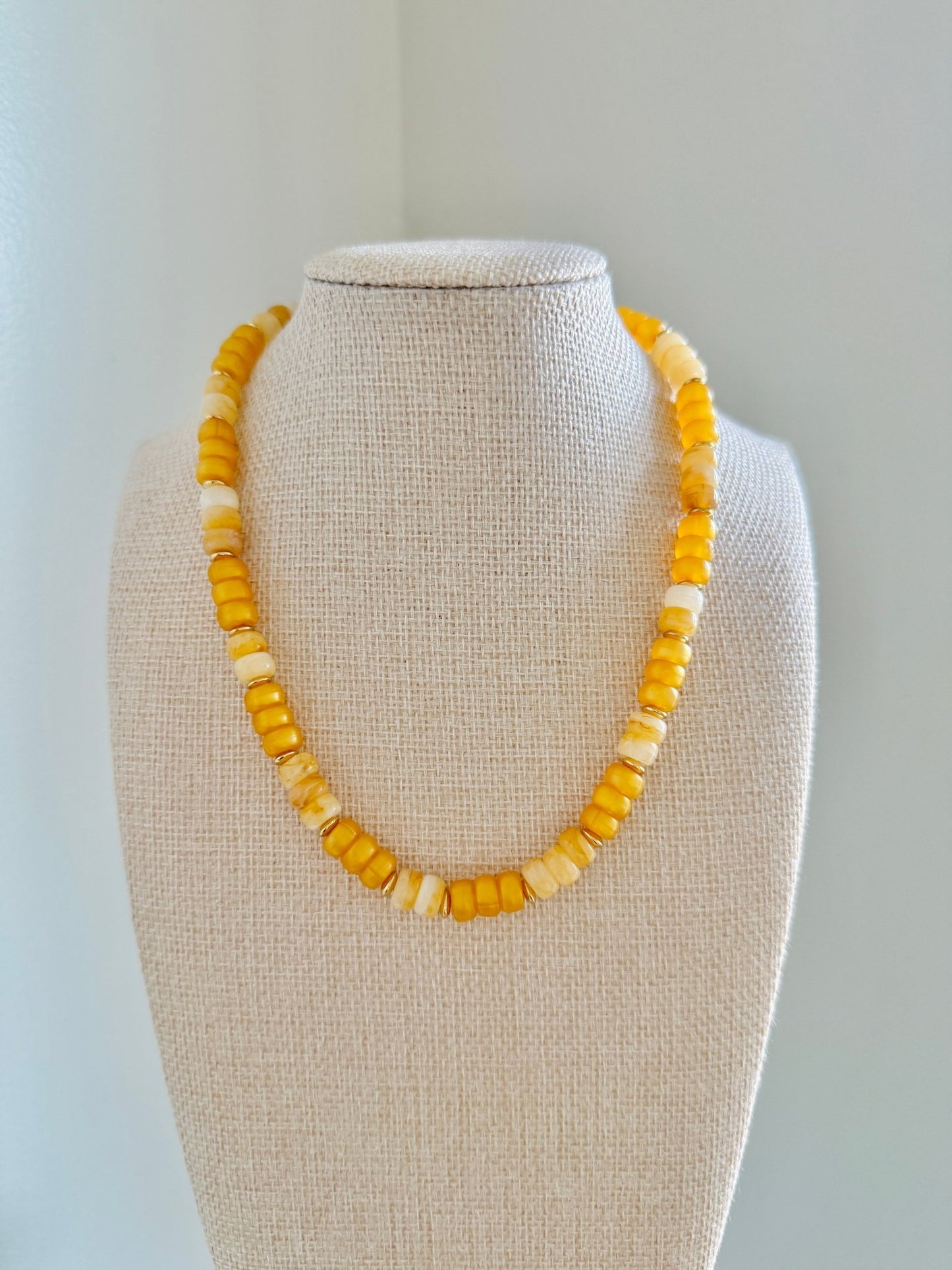 Sunshine Necklace - Cola Stacks - 