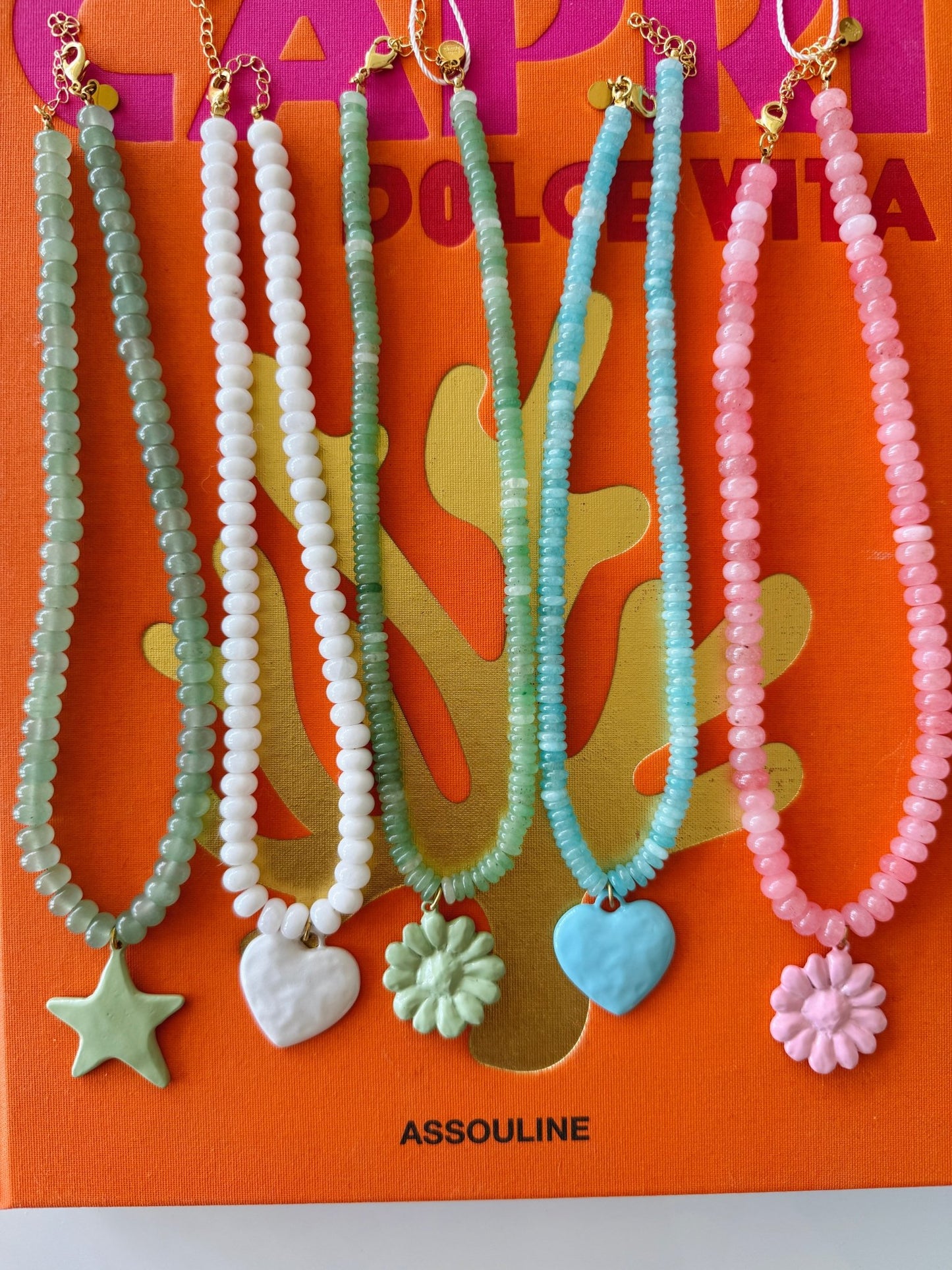 Swedish Fish Necklace - Cola Stacks -