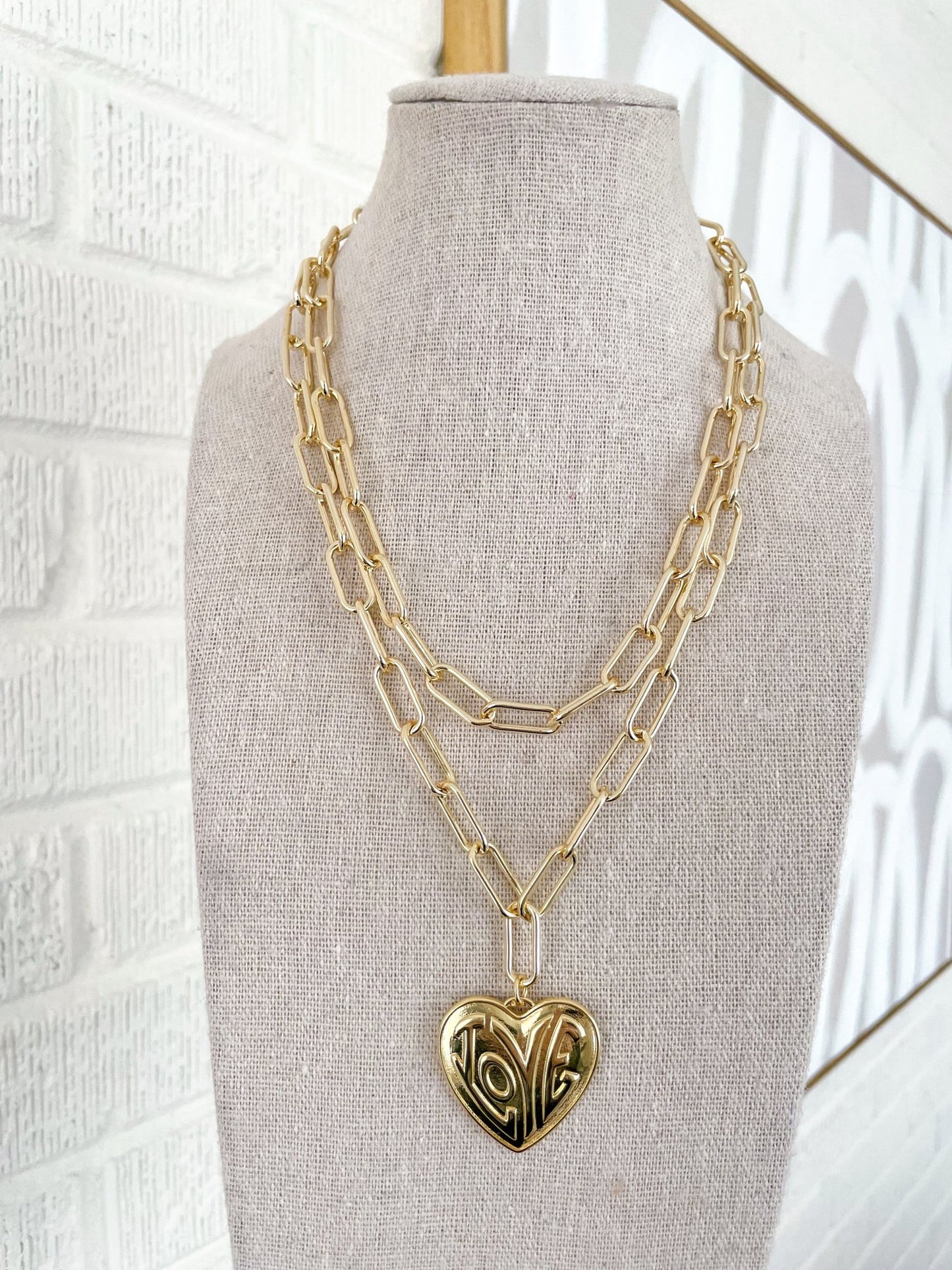 The Bobbi Necklace - Cola Stacks - 