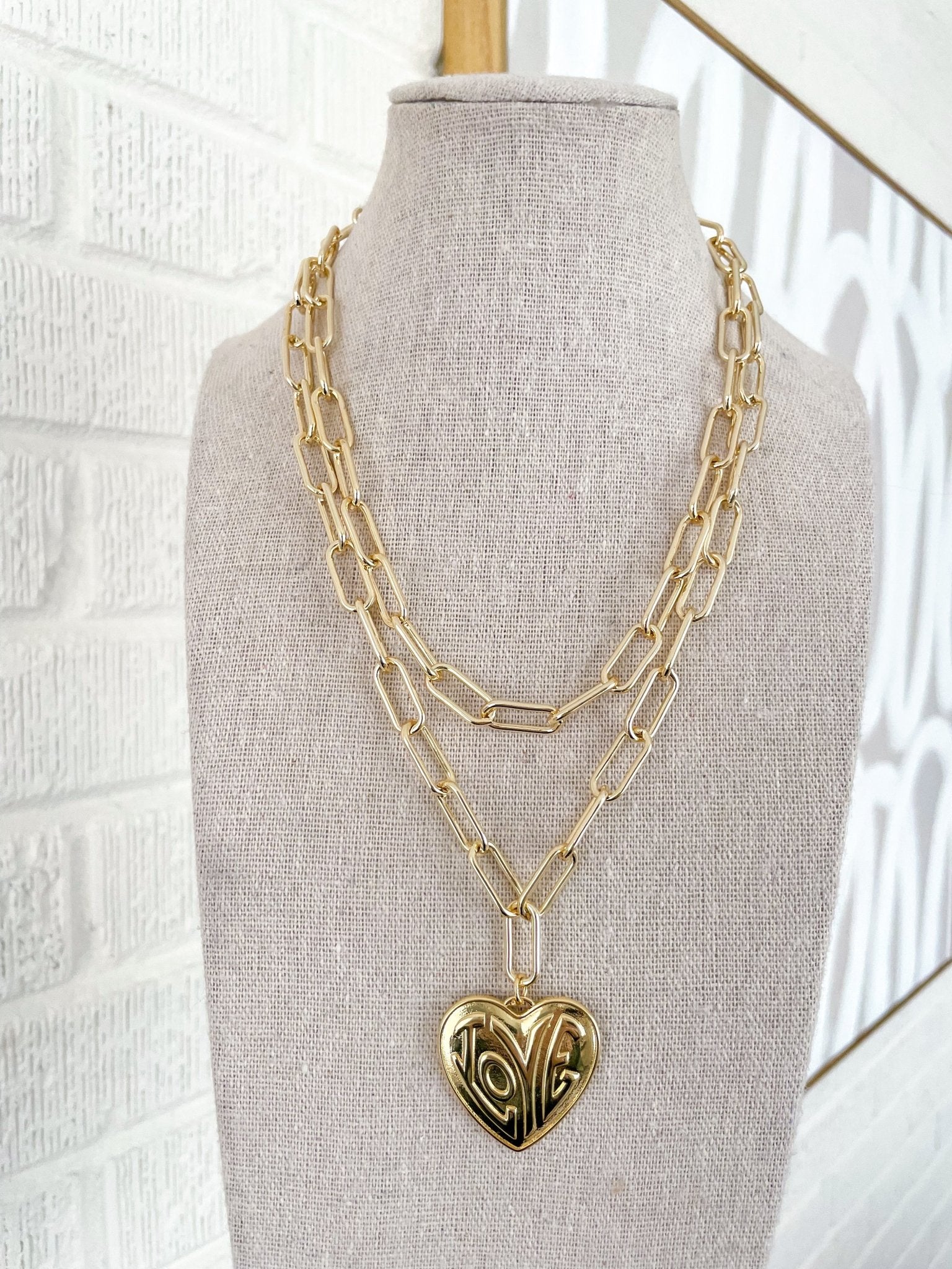 The Bobbi Necklace - Cola Stacks - 