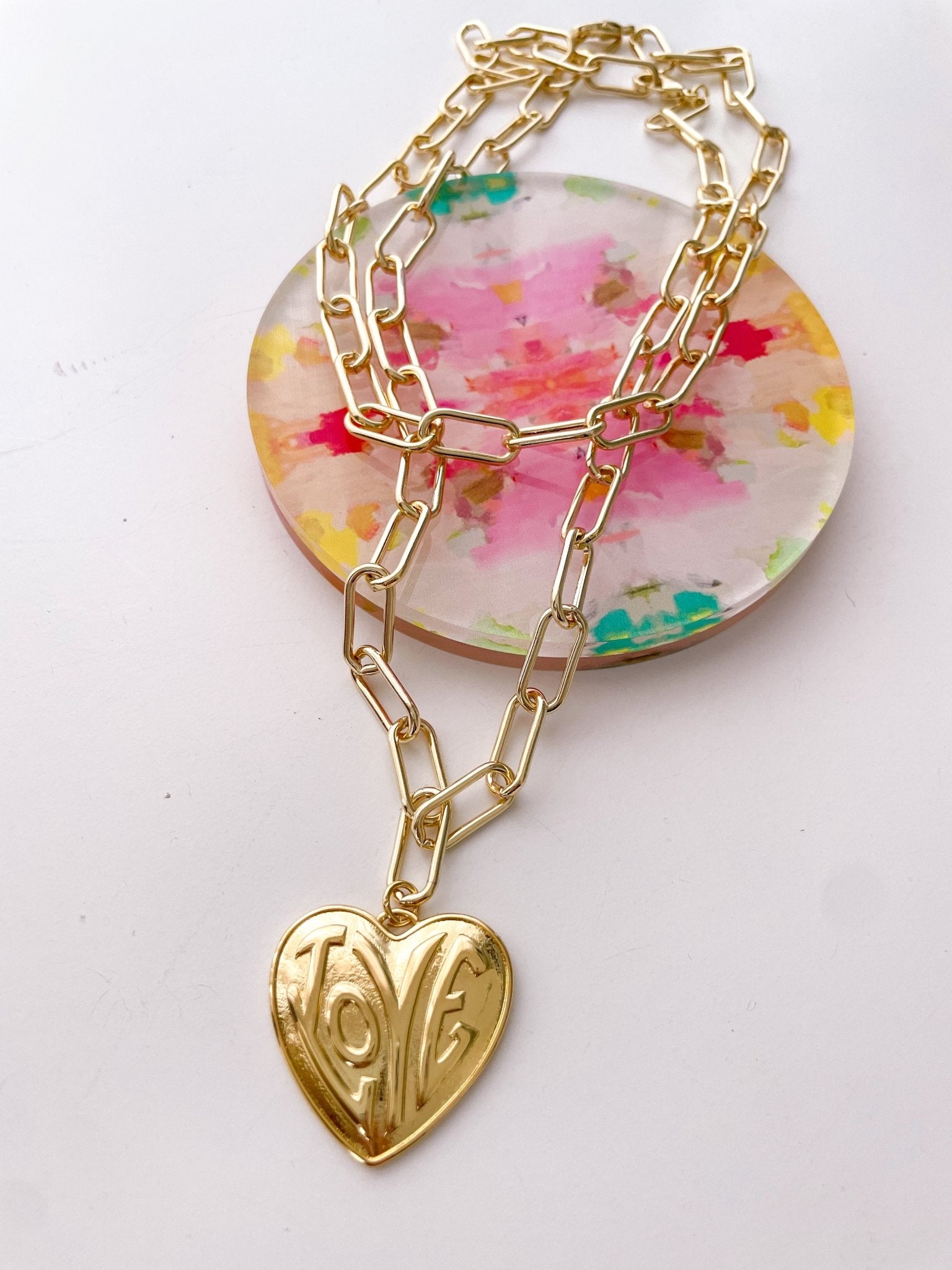 The Bobbi Necklace - Cola Stacks - 