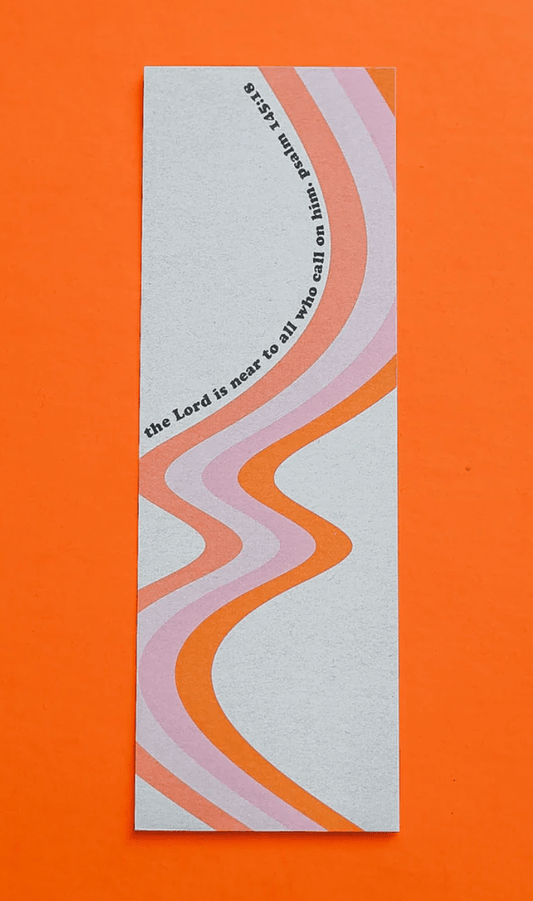 The Lord is Near Paper Bookmark - Cola Stacks - 
