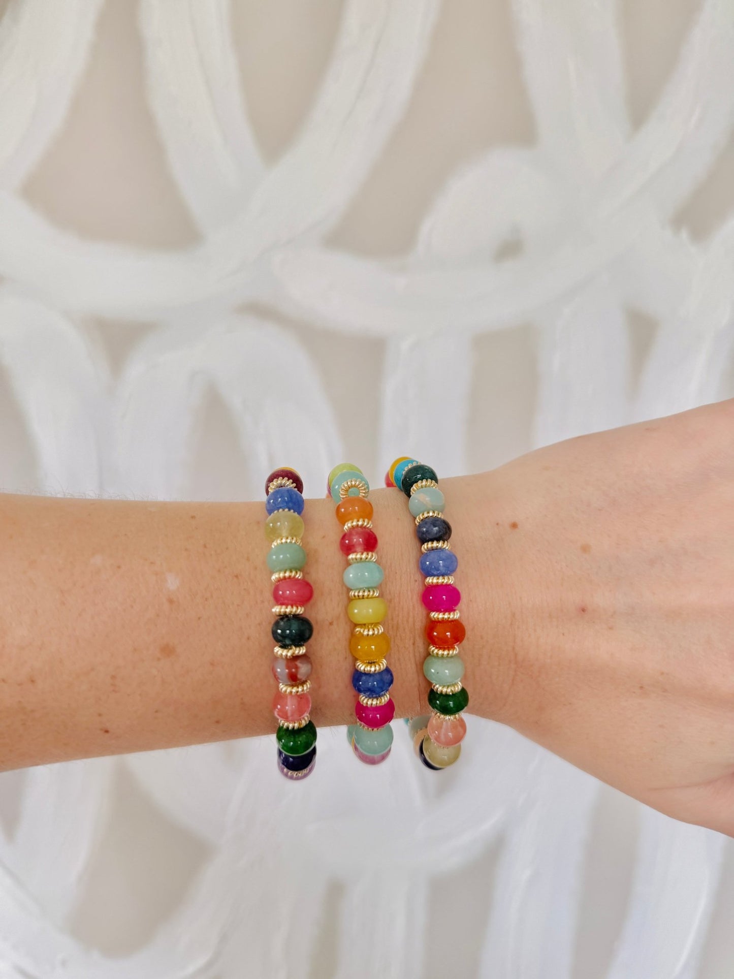 Ultimate Happy Bracelet - Cola Stacks - 
