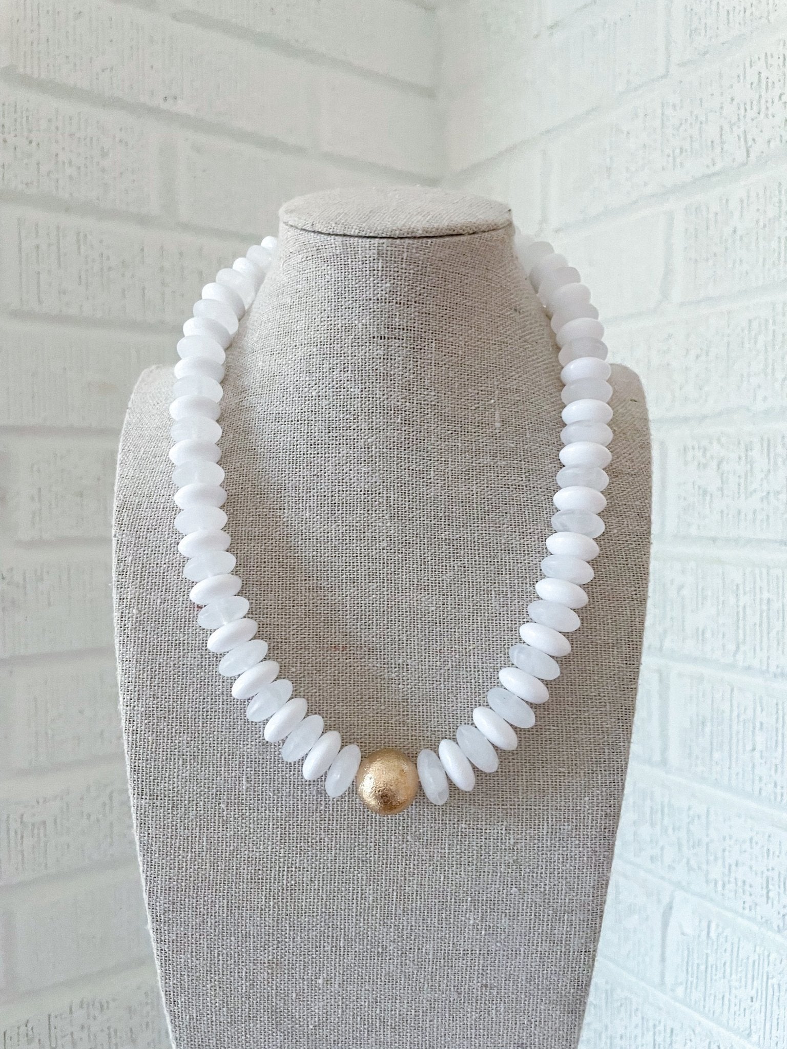 Washington Necklace - Cola Stacks - 