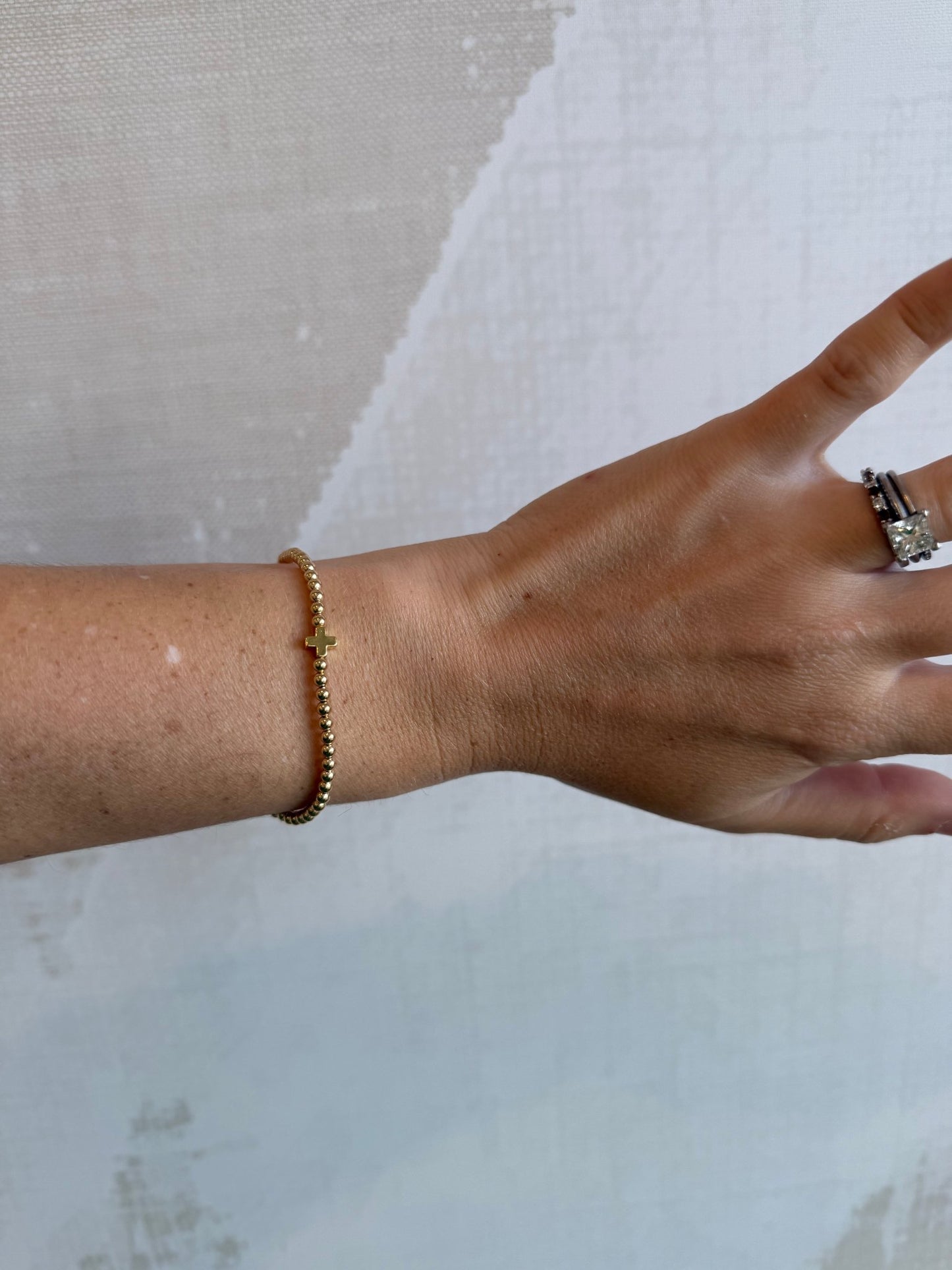 Waterproof Cross Bracelet - Cola Stacks - 