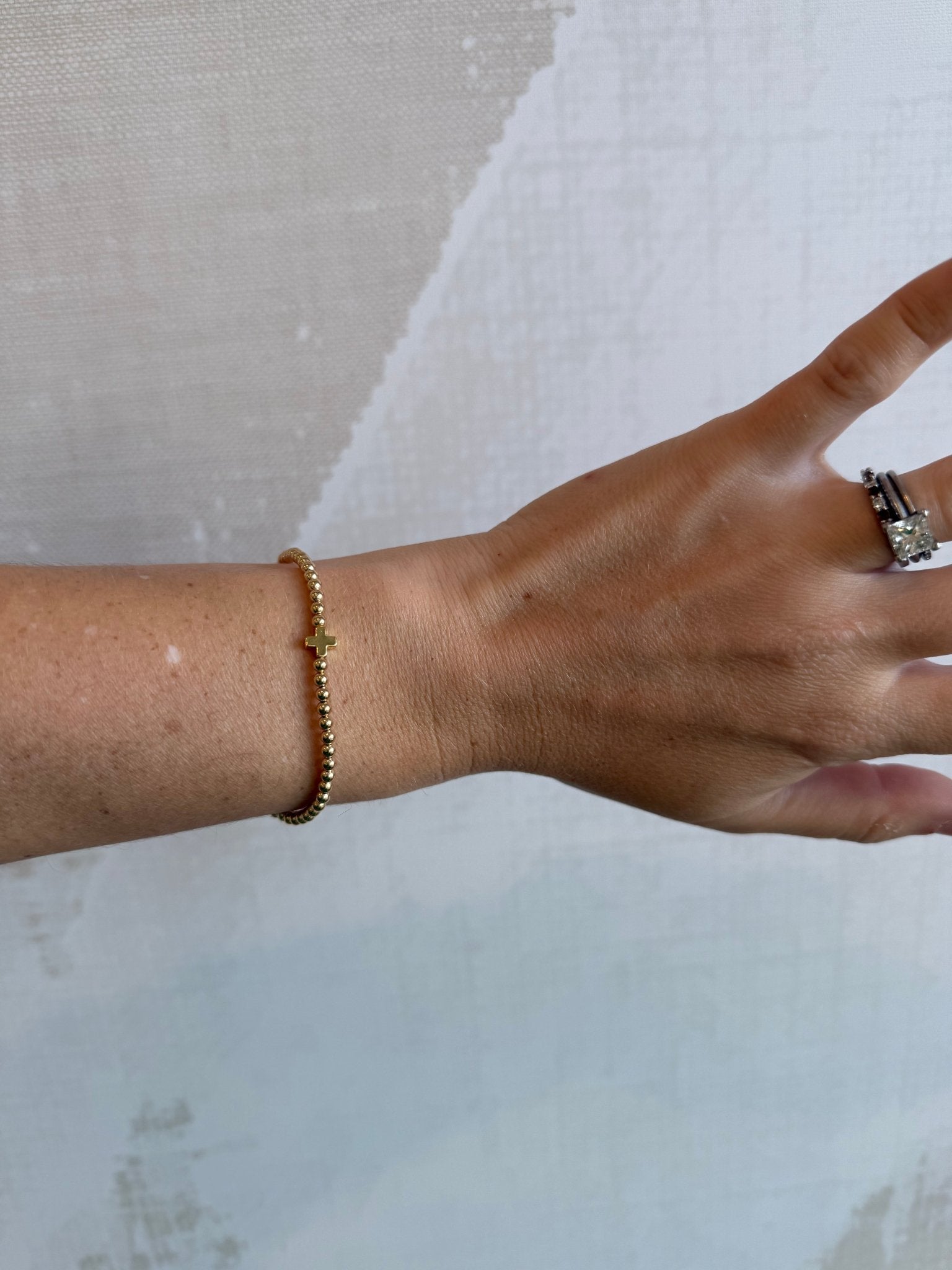 Waterproof Cross Bracelet - Cola Stacks - 