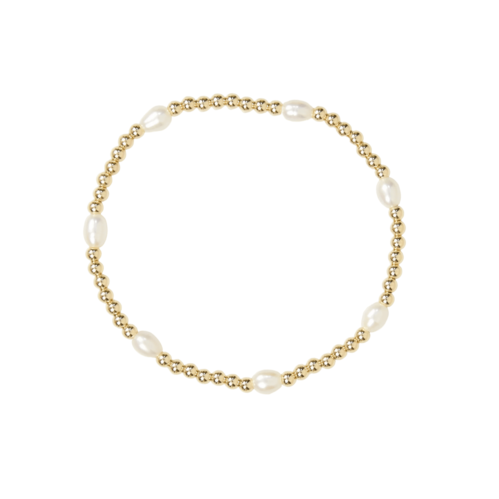Waterproof Pearl Chic Bracelet - Cola Stacks - 