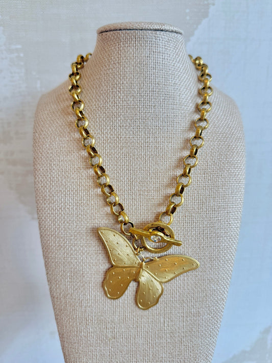 Ziggy Necklace - Cola Stacks -